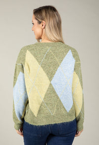 Argyle Knit Jumper