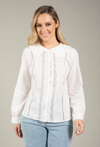 Embroidered Detail Blouse