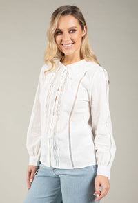 Embroidered Detail Blouse