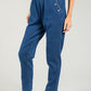 Pull-On Denim Look Trousers