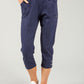 Relaxed Fit Capri Trousers