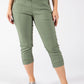 Zip Pocket Capri Trousers
