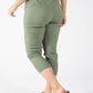 Zip Pocket Capri Trousers