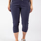 Zip Pocket Capri Trousers