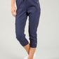 Zip Pocket Capri Trousers