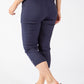 Zip Pocket Capri Trousers
