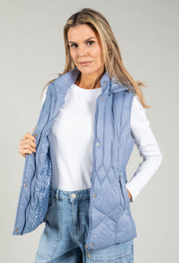 Hooded Quilted Gilet