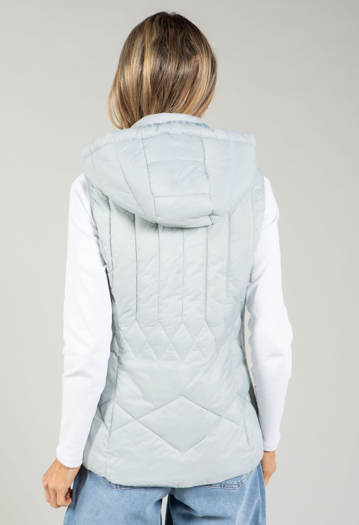 Hooded Quilted Gilet