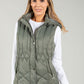 Hooded Quilted Gilet