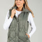 Hooded Quilted Gilet