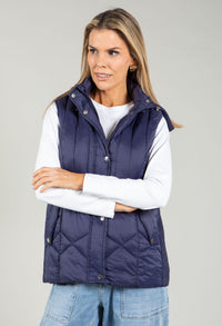Hooded Quilted Gilet