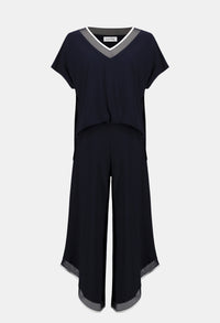 V-Neck Jumpsuit