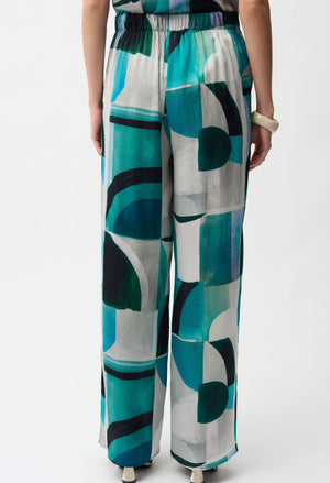 Mid-rise Flare Trousers