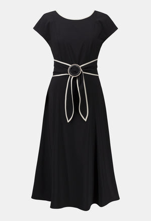 Fit and Flare Midi Dress