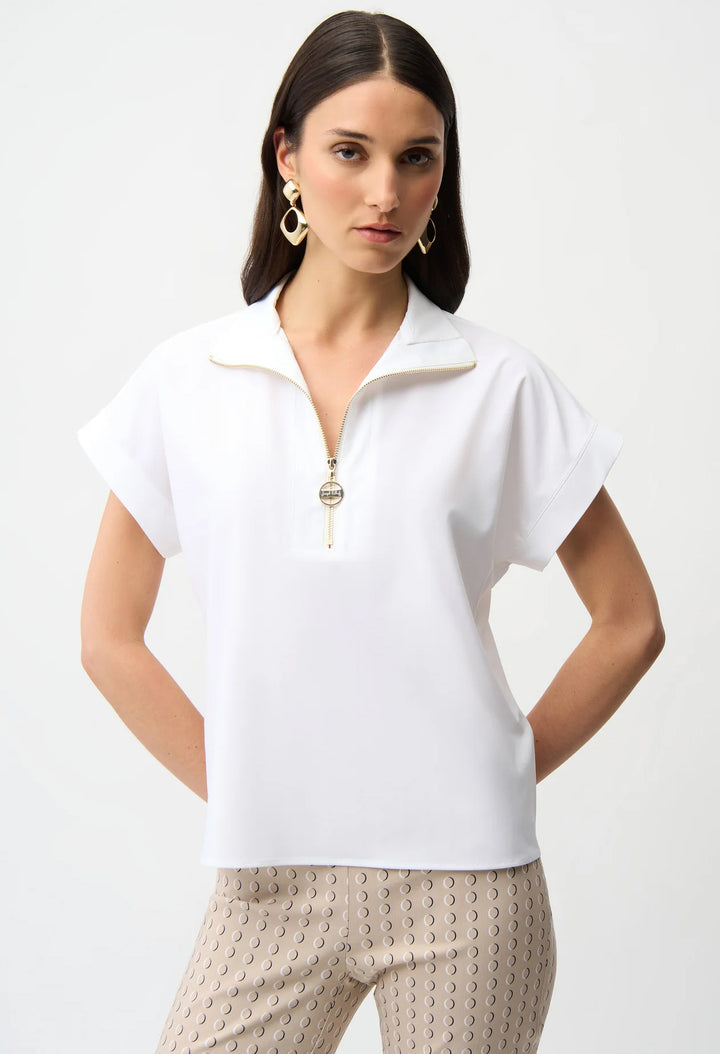 Half-Zip Blouse