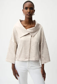 Collared Button Blazer