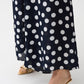 Polka Dot Wide-leg Trousers