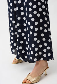 Polka Dot Wide-leg Trousers