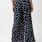 Polka Dot Wide-leg Trousers