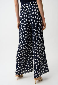 Polka Dot Wide-leg Trousers