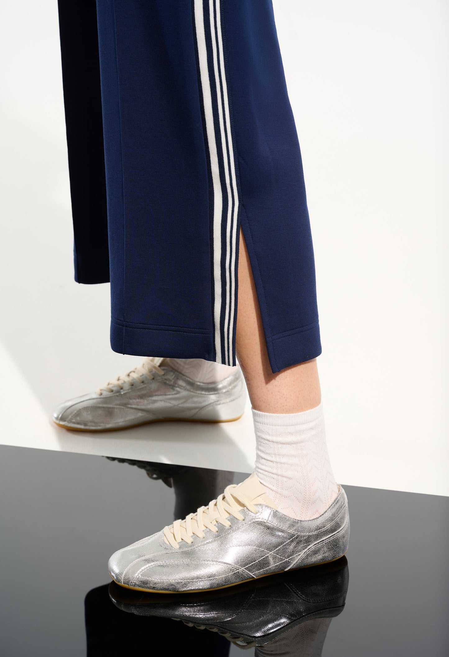 Striped Relaxed Trousers