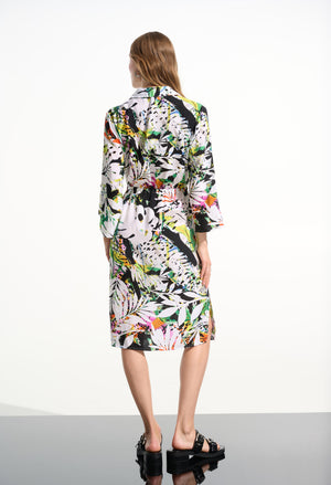 Floral Shirt Dress