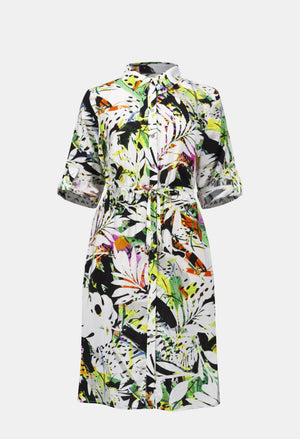 Floral Shirt Dress