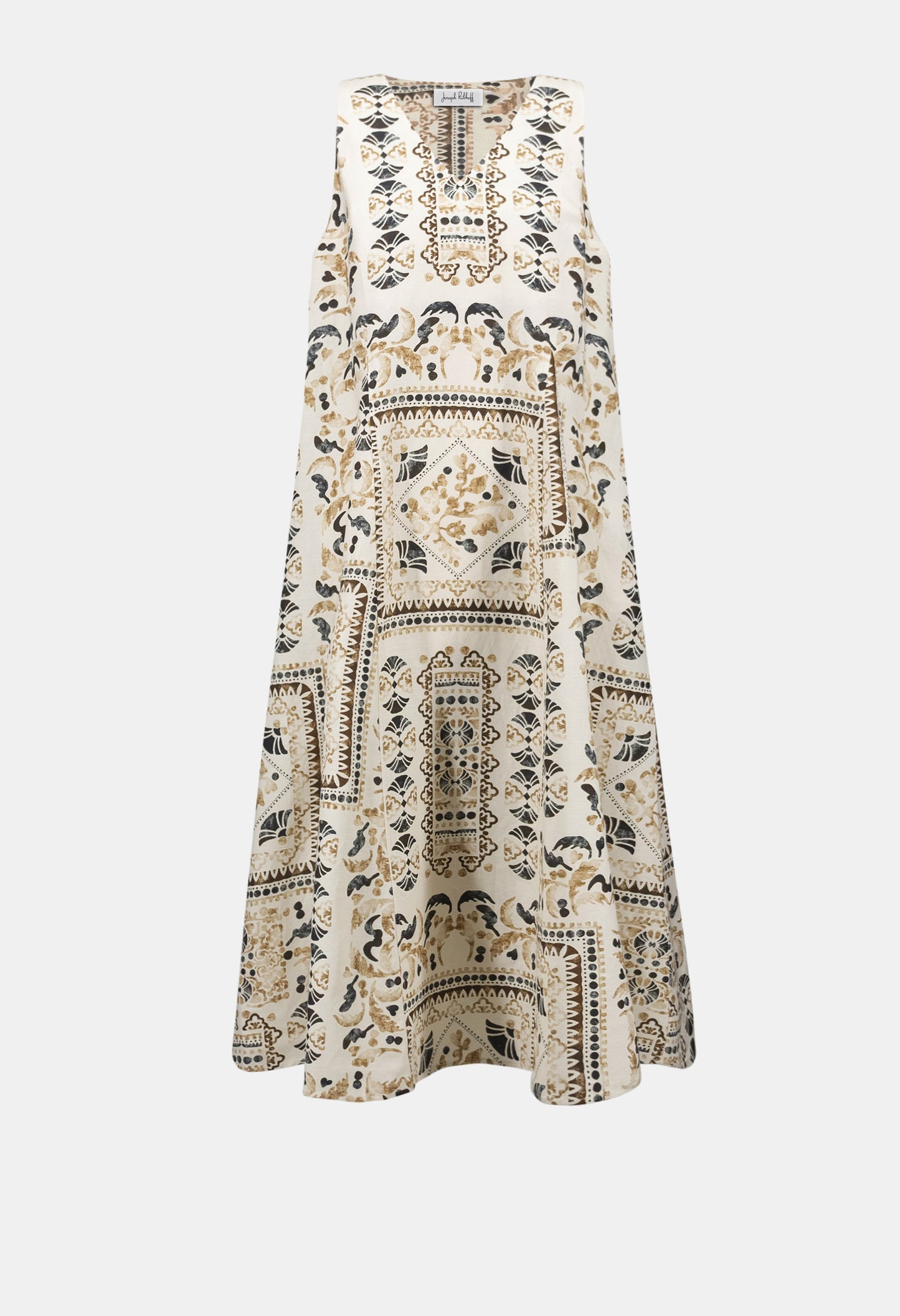 Floral Sleeveless Maxi Dress