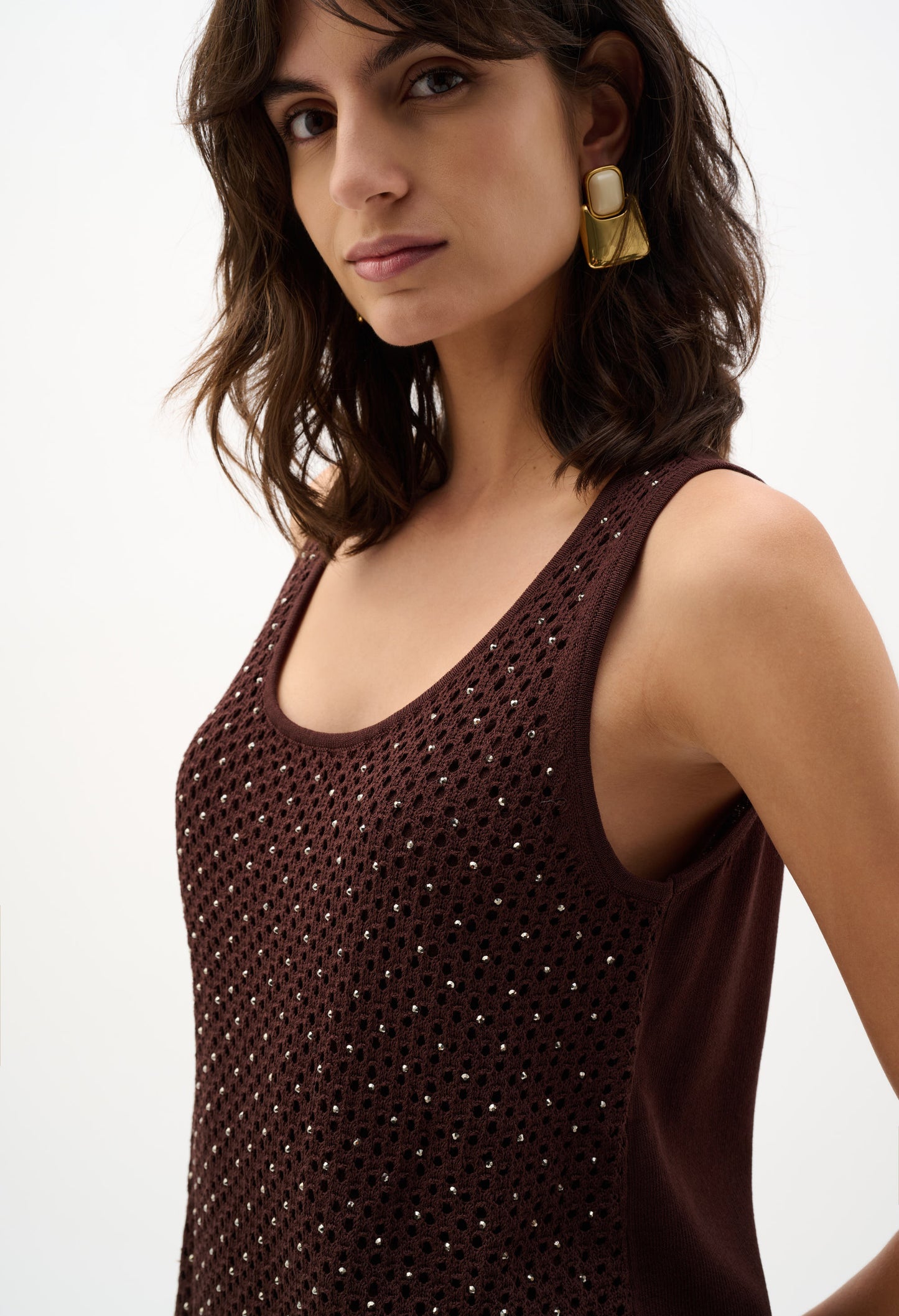Embellished Knit Camisole
