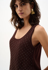 Embellished Knit Camisole