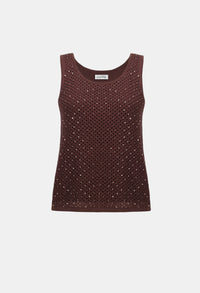 Embellished Knit Camisole
