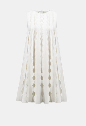 Sleeveless A-line Dress