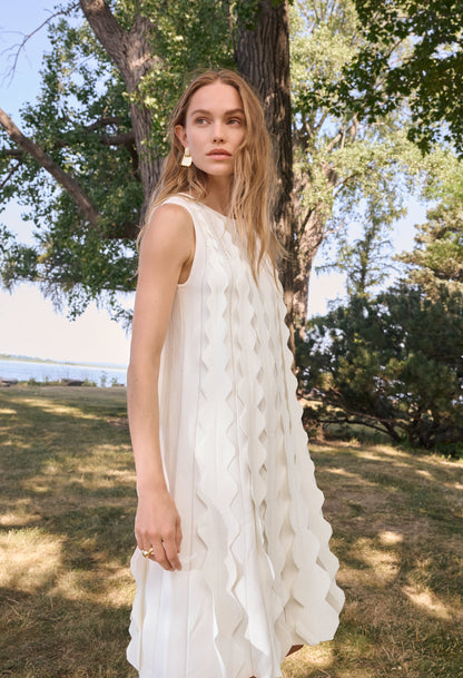 Sleeveless A-line Dress