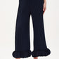 Pleated Wide-leg Trousers