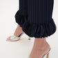 Pleated Wide-leg Trousers