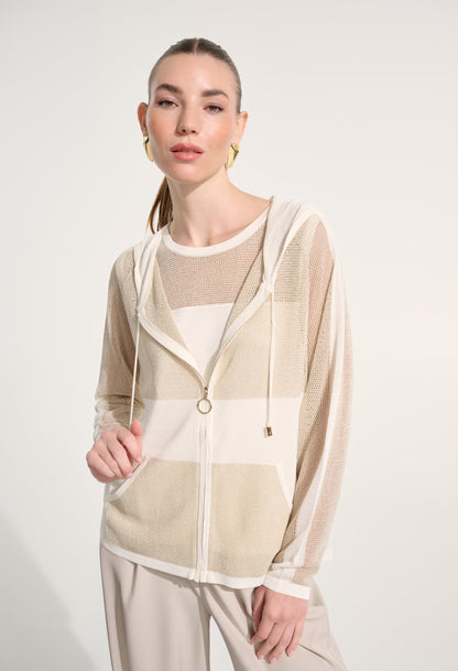 Zipper Hooded Casual Jacket