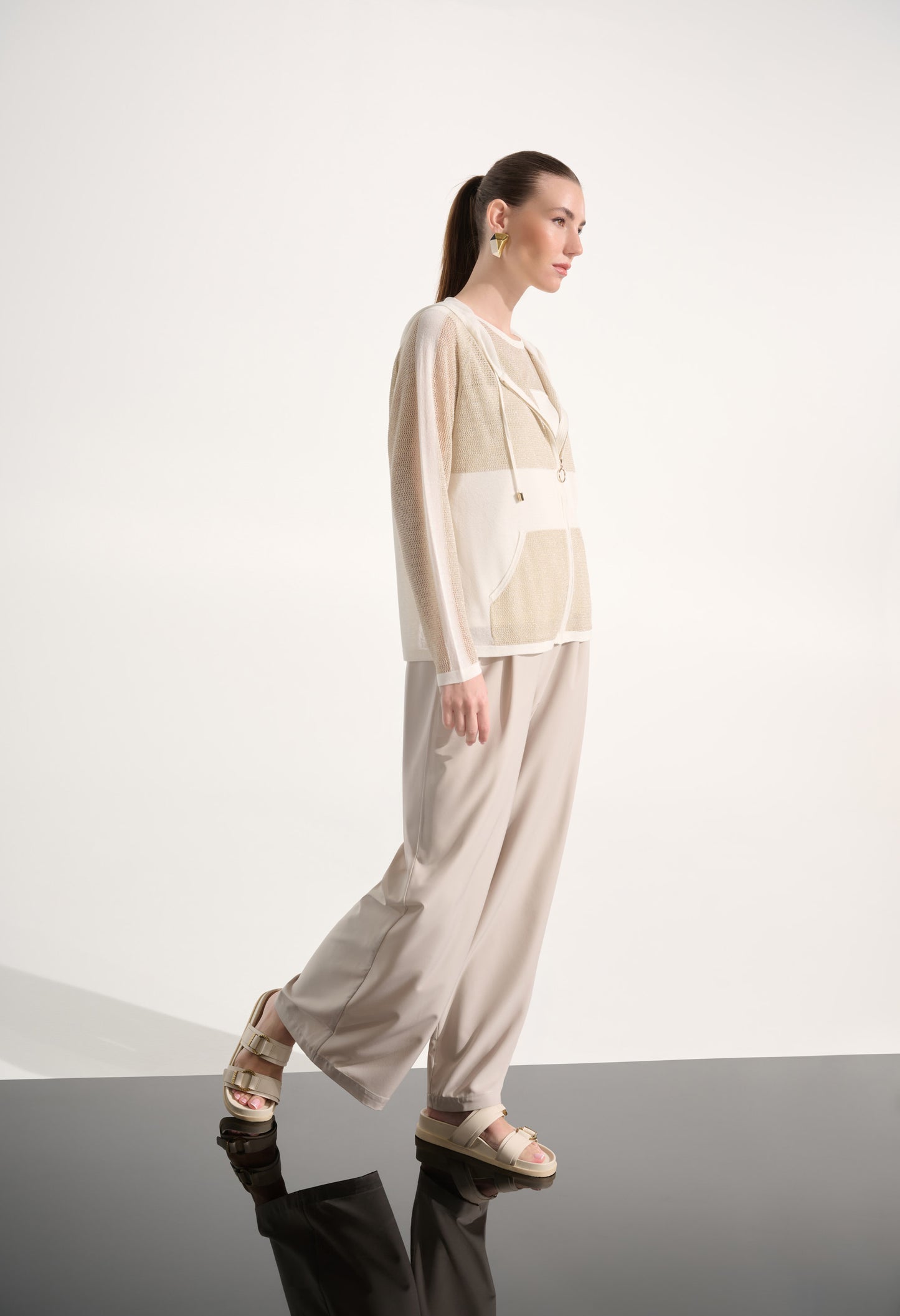 Zipper Hooded Casual Jacket