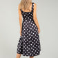 Polka Dot Midi Dress