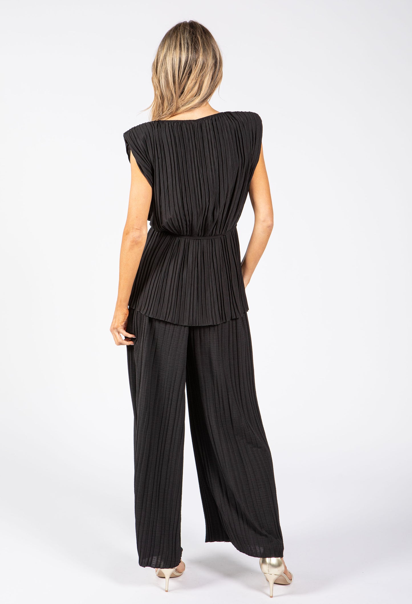 Plisse Pleated Co-Ord