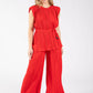 Plisse Pleated Co-Ord