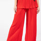 Plisse Pleated Co-Ord