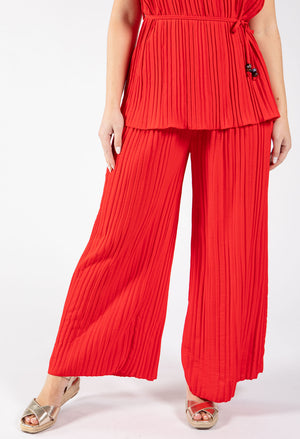 Plisse Pleated Co-Ord