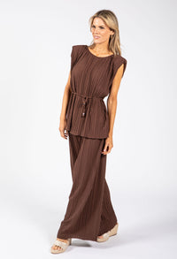 Plisse Pleated Co-Ord