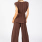 Plisse Pleated Co-Ord