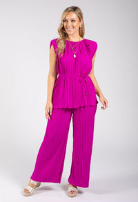 Plisse Pleated Co-Ord