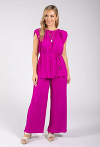 Plisse Pleated Co-Ord