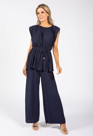 Plisse Pleated Co-Ord