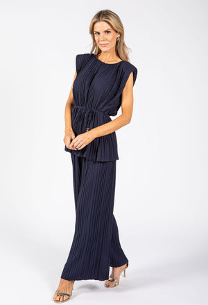 Plisse Pleated Co-Ord