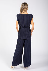 Plisse Pleated Co-Ord