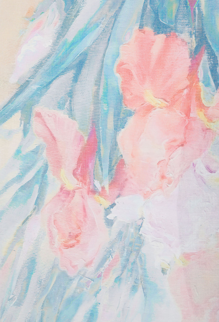 Garden Rose Print Scarf